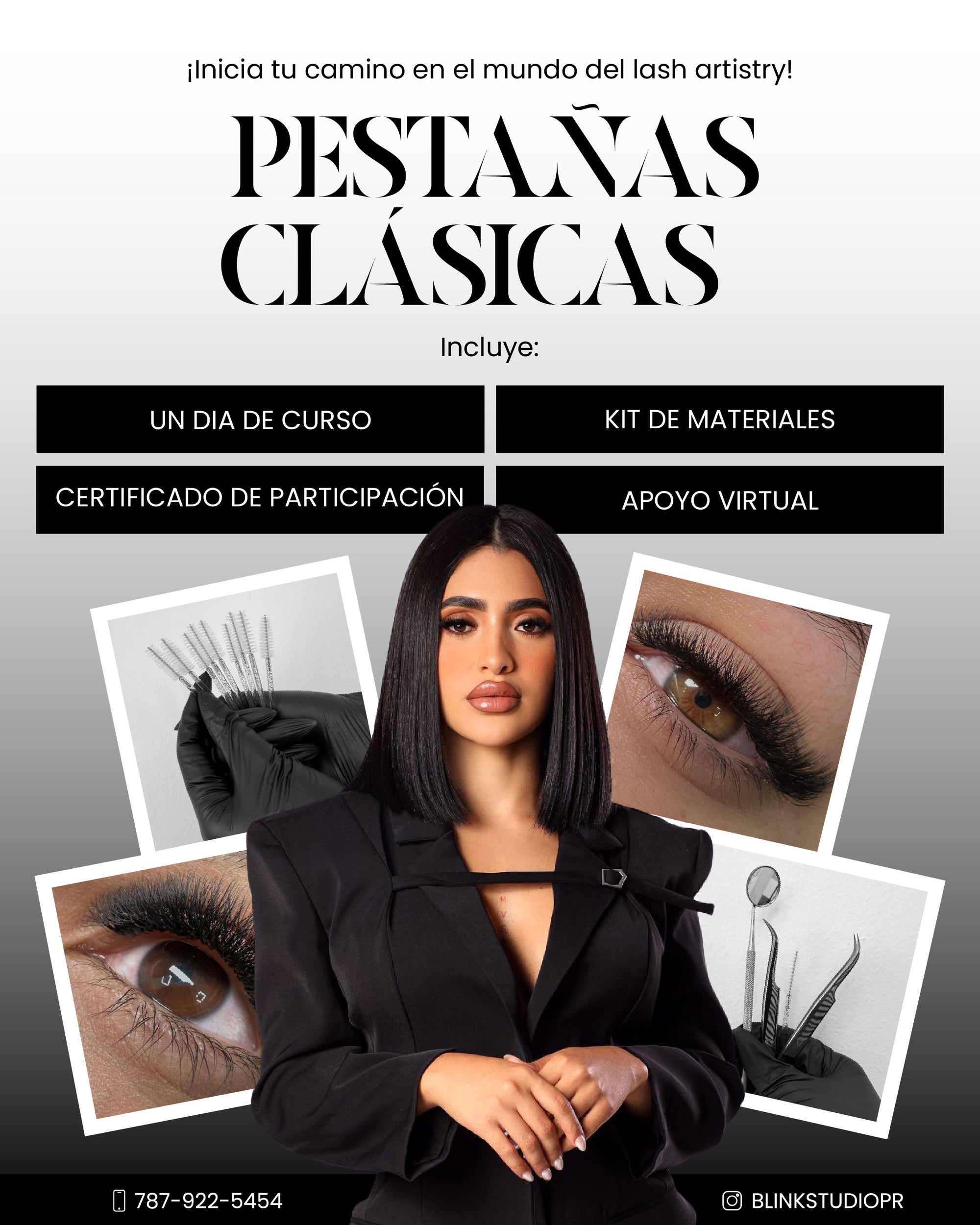 Curso de Pestañas Clásicas