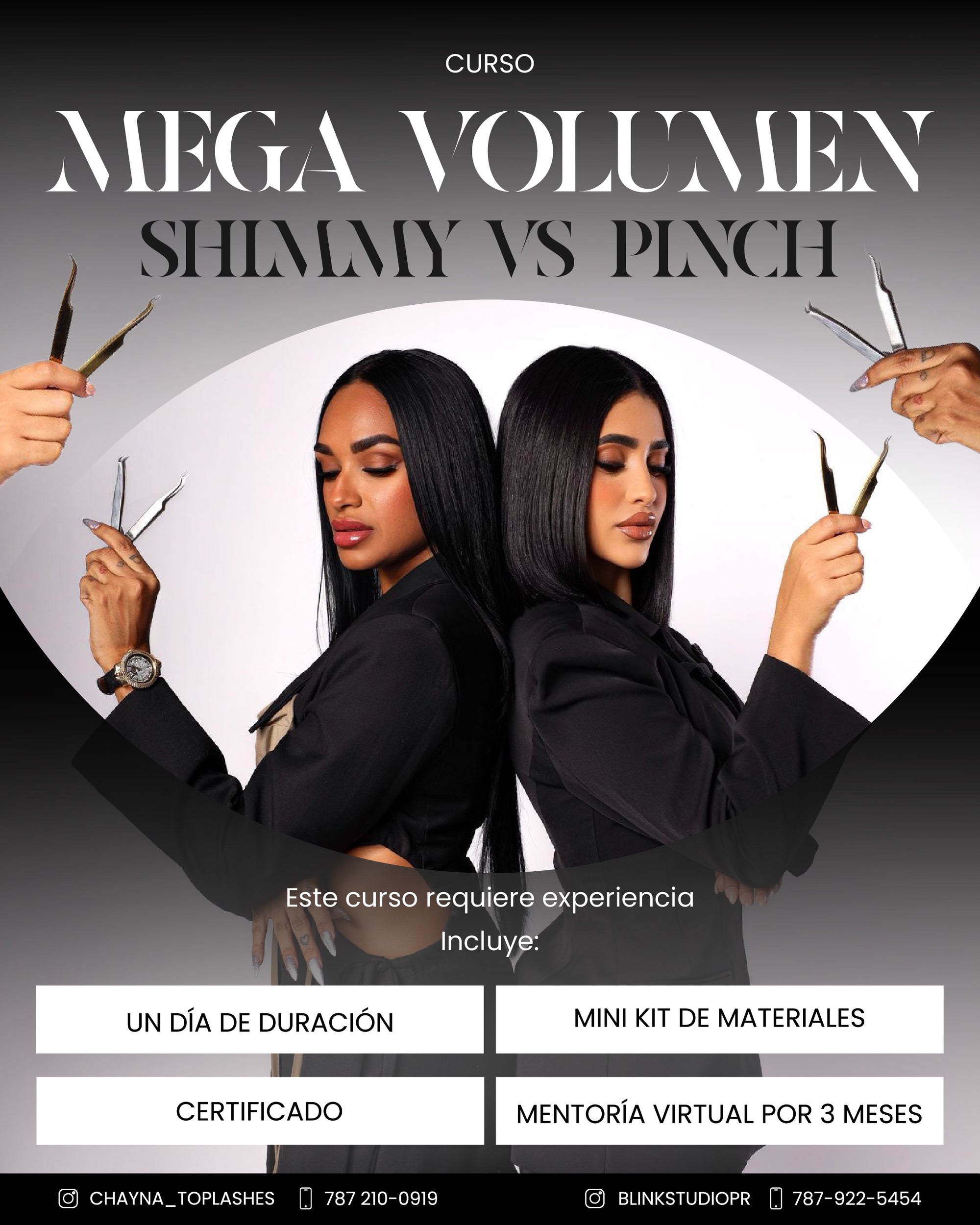 Curso Mega Volumen: Shimmy vs Pinch
